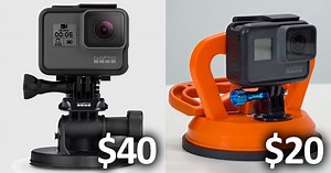 How to Make a Stronger Suction Mount Than GoPro for Half the Price