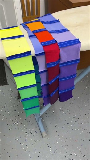 This Rainbow Border Is Going to Make This Quilt #shorts