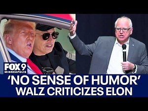 MN Gov. Walz calls out Elon Musk: 'Butthurt about Tesla'