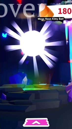 MEGA NEON KITTY BAT! #growagarden #adoptme #adminabuse #roblox