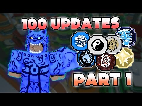 100 UPDATES COMPILATION Part 1 + (NEW CODES) | Shinobi Life 2