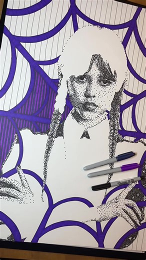 I’m trying to get attention 😂 #art #artistsoftiktok #colorfulart #animalart #drawing