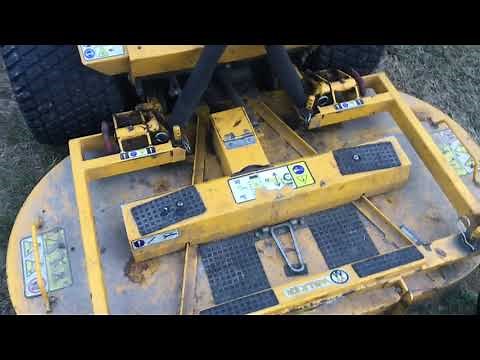 Changing a starter on a walker zero turn