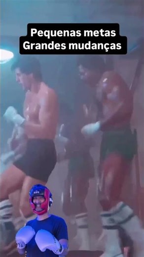 Pequenas metas, grandes mudanças #motivação #treino #boxe