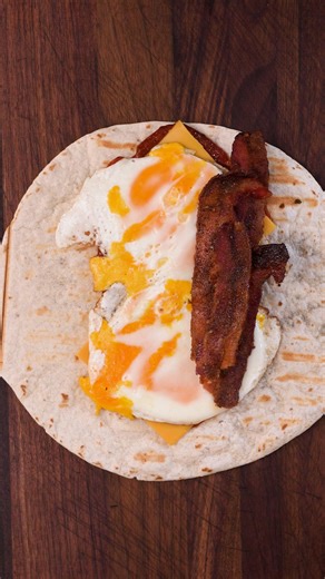 Popeyes breakfast wrap