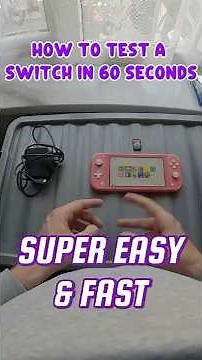 How To Fully Test A Switch In 60 Seconds! Super Quick!