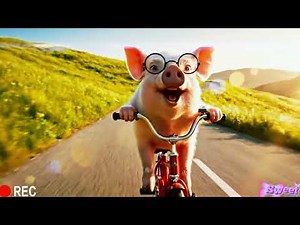 Cute Baby Piglets Playing – Adorable Piggy Fun! 🐷✨