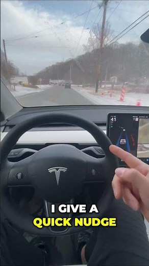 Incredible 😲 Tesla's Autopilot - Watch It in Action! 🚗✨