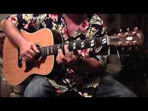 Allman Brothers Little Martha lesson 1 fingerstyle