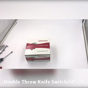 Factory Direct Manufacturer Manual Transform Switch 4P 32A Knife Switch Changeover Switch