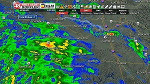 We continue to watch showers and storms develop in tropical outer rainbands that continue to spread out. We are monitoring the potential for some isolated spin-ups but currently the more favorable environment for them remains well south of the area. More heavy rain is forecast for Friday and Saturday. A Flood Watch continues for the area. | Brad Travis WAFF 48 Meteorologist