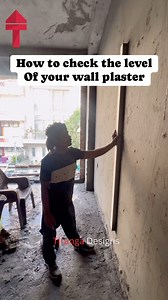Know how to check the level of your wall plaster and don’t get fooled by contractors.. #civil #civilengineering #civilengineer #civilwork #civil #civilengineeringstudent #plaster #wallplaster #architect #architecture #architecturedesign #cement #mortar #cementery #viral #viralreels #viralinstagram #viralreelsvideo❤️ #viralmemes #viralsongs #goviral #trending #trndingreels #trendingmusic #trendingsongs #best #tirangadesigns #reeloftheday #builder #homebuilder #builderfloors | Tiranga Designs