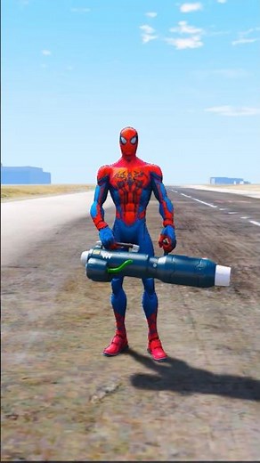 Random Superheroes VS Giant Black Venom #gta5 #youtubeshorts #shorts #gta