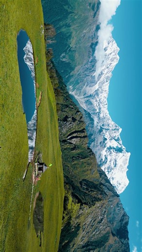 Madhyameshwar Trek 🕉️❤️ most beautiful Himalayan trek #travel #madhyamaheshwar #panchkedar #trek