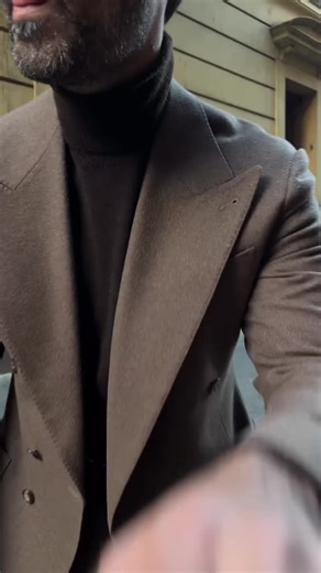 A.C: Winter Dress code for Dapper Men 🧥 #dapper #winterfashion