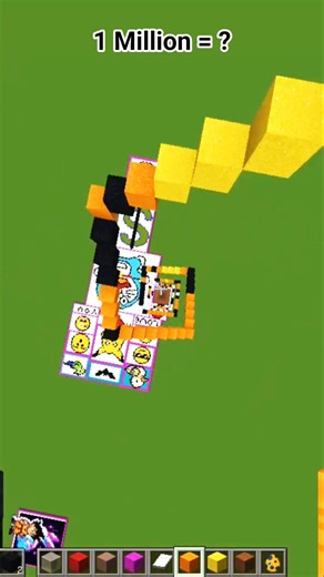 Art ✨This Falling Blocks 😱Minecraft Art Is Next-Level SATISFYING 🤯✨ #minecraft
