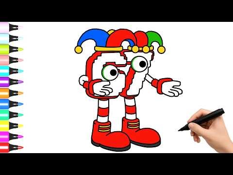 Como Dibujar a Jester 67! Steal a Brainrot ROBLOX fanart