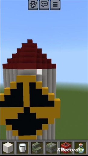 nuclear boom blast in Minecraft #cocroachjantaparty
