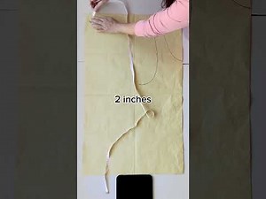 Handmade Apron Sewing Tutorial