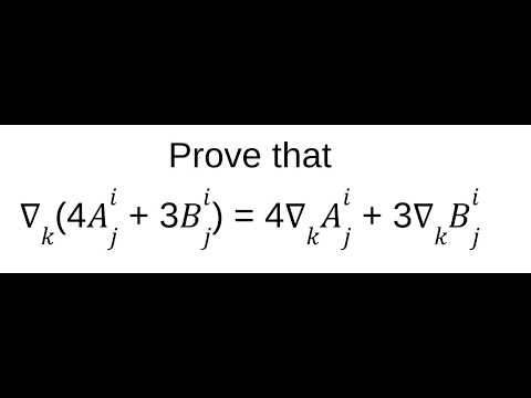 Tensor Calculus Problem of the Day - 7/2/2026