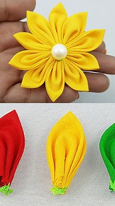 10K views · 60 reactions | DIY how to make an adorable cloth flower idea | #highlights #share #shorts | Rana Craft | Facebook