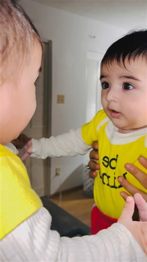 😍Copines viral song ,baby reacting|cute baby#cute #explore #funny #shorts