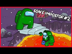 CREWMATE EVERYDAY LIFE ANIMATION - SON'S IMPOSTOR #2