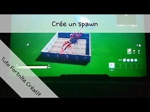 [Tuto Créatif] Comment crée un beau spawn sur Fortnite.