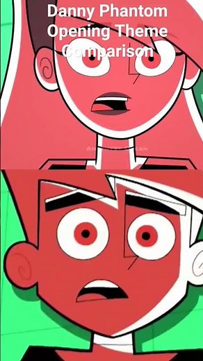 Danny Phantom Opening Theme Song Comparison
