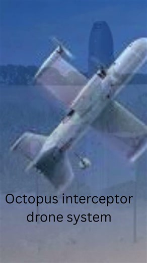 UK’s Secret Drone Killer The Octopus Interceptor 🐙🇬🇧 #MilitaryTech