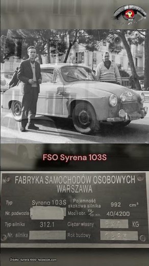 Syrena 103s - FSO Syrena Legend of the Polish Motoring Industry - Queen of Polish roads and roads...
