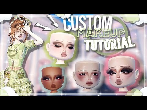 More CUSTOM Makeup Faces You NEED To Try | Roblox Dress to impress