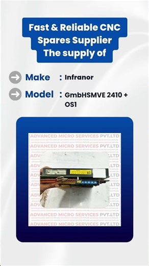 Infranor GmbHSMVE 2410 + OS1 #cnc #networking #cncsoftware
