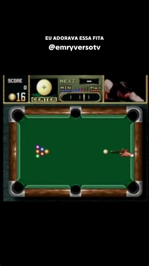 Side Pocket de SNES, você lembra? #emryversotv #snes