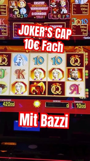🃏 JOKERS CAP 10€ slot in the arcade with Bazzi to wind down
