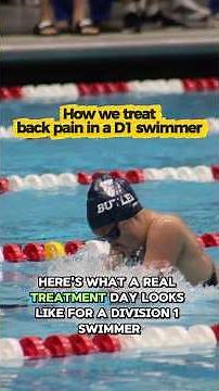 Back Pain in Swimmers: How Division I Athletes Rehab and Train Through It