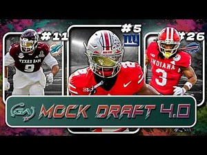 🚨LIVE - Mock Draft 4.0 | 2026 NFL Draft | Post NFL Combine