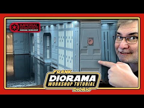 I Built A Star Wars Death Star Diorama (Hallway C Tutorial)