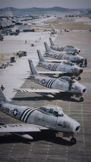 In the early Cold War, the sky became the new battlefield—and one aircraft came to define it: the North American F-86 Sabre. #aviation #jet #military | Jets 'n' Props