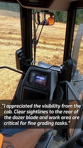 10K views · 161 reactions | A comfortable cab and an excellent visibility. That’s what Chad Mitchell of T.E. Stevens Company Inc. first noticed about the new DD130 dozer, available later this year. See his thoughts. | DEVELON North America | Facebook