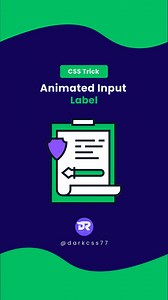 13K views · 5.1K reactions |  Input Label Characters Animation 六‍ ‍ Source code is available in Website  CHECK BIO FOR WEBSITE LINK   Follow Dark CSS for more web development tips and tricks tutorials 爛  Don't forget to like  Share  | Follow our page for latest updates [Frontend, Web design, Web development, CSS, CSS Animations, CSS Tips, CSS Tutorials] #webdevelopment #webdesign #coding #officehours #htmlcss | Dark CSS | Facebook