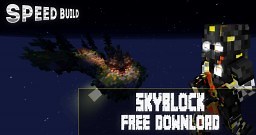 SKYBLOCK SPAWN   SPEED BUILD [FREE MAP DOWNLOAD] [31] Minecraft Map