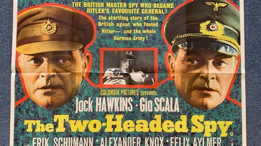 The Two Headed Spy 1958 colorized (Jack Hawkins)