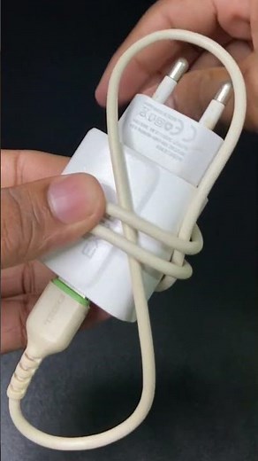 This Charger Trick Will Keep Your Cable Safe #shorts