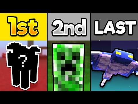 EVERY Minecraft Mob, Ranked Worst To Best