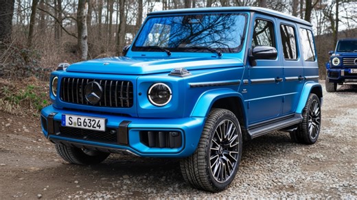 A first look at the updated Mercedes G-Class