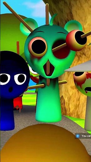 GARNOKD GOLD RUN AWAY FROM EVIL HORROR SPRUNKI in Gmod!