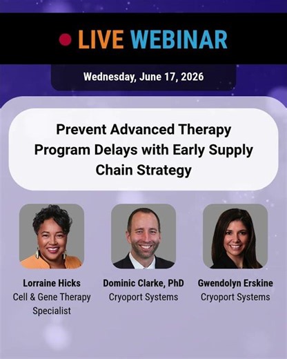Prevent Advanced Therapy Program Delays with Early Supply Chain Strategy