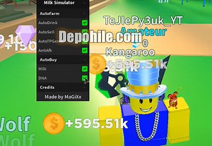 Roblox Milk Simulator Oyunu Para, Oto Kasılma Script Hilesi