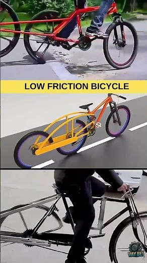 Friction Reducing Bicycle – Roller Drive System Explained 🚲⚙️ #shorts #bycycle